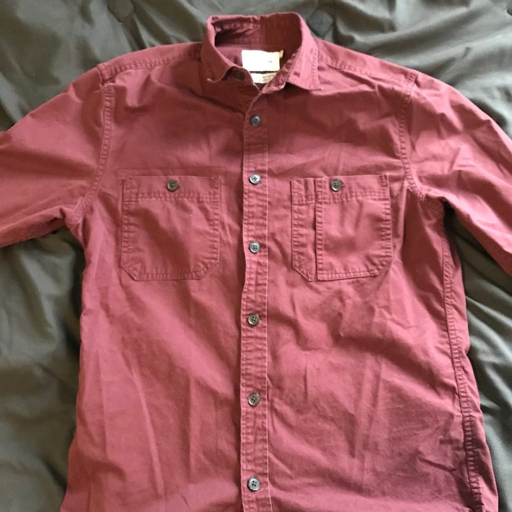 Goodfellow & Co Standard Fit Flannel Button-Down